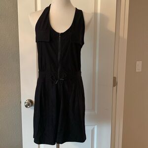NWT ZYIA Black Hermosa Cinch Romper